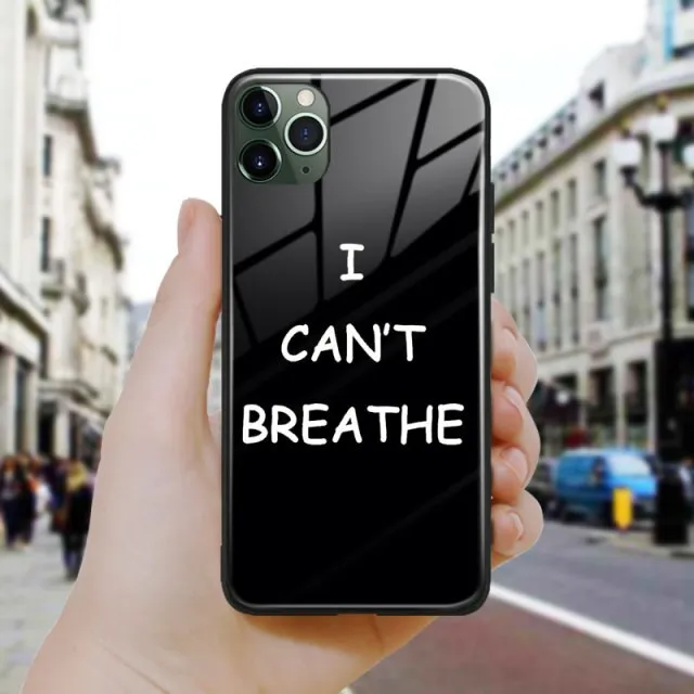 Justice for George Floyd Black lives matter soft silicone Phone Case Cover For iPhone SE 6s 7 8 Plus X XR XS 11 PRO 12 mini MAX