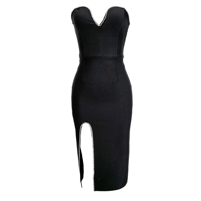 Kacey – Sexy Patchwork Bodycon Dress for Women