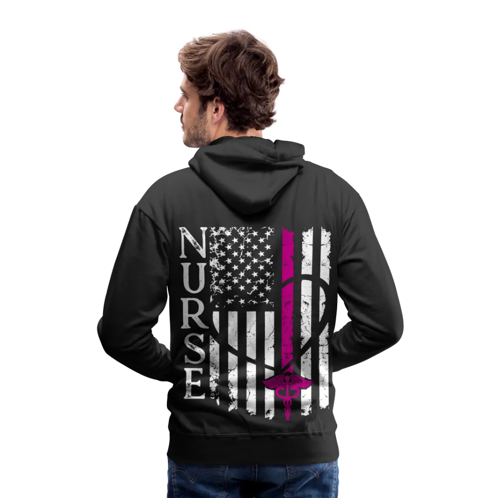 Kat LVN Nurse Flag Men’s Premium Hoodie