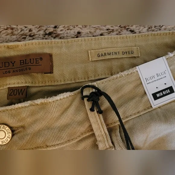 Khaki Bootcut Jeans