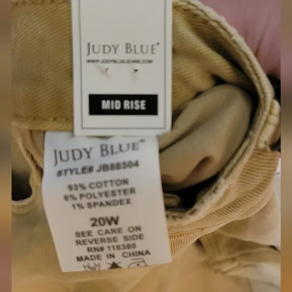 Khaki Bootcut Jeans