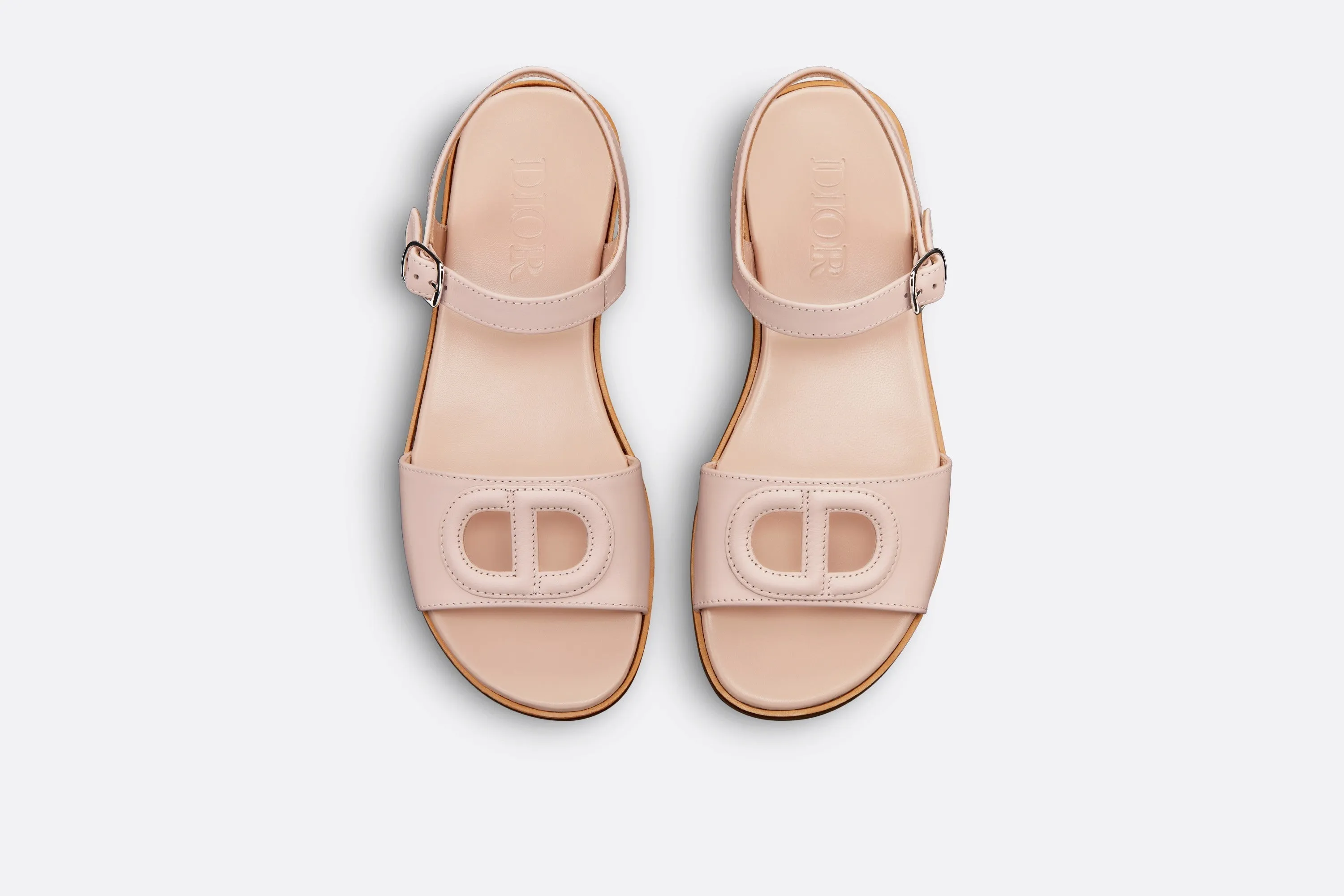 Kid's Sandal • Pale Pink Calfskin