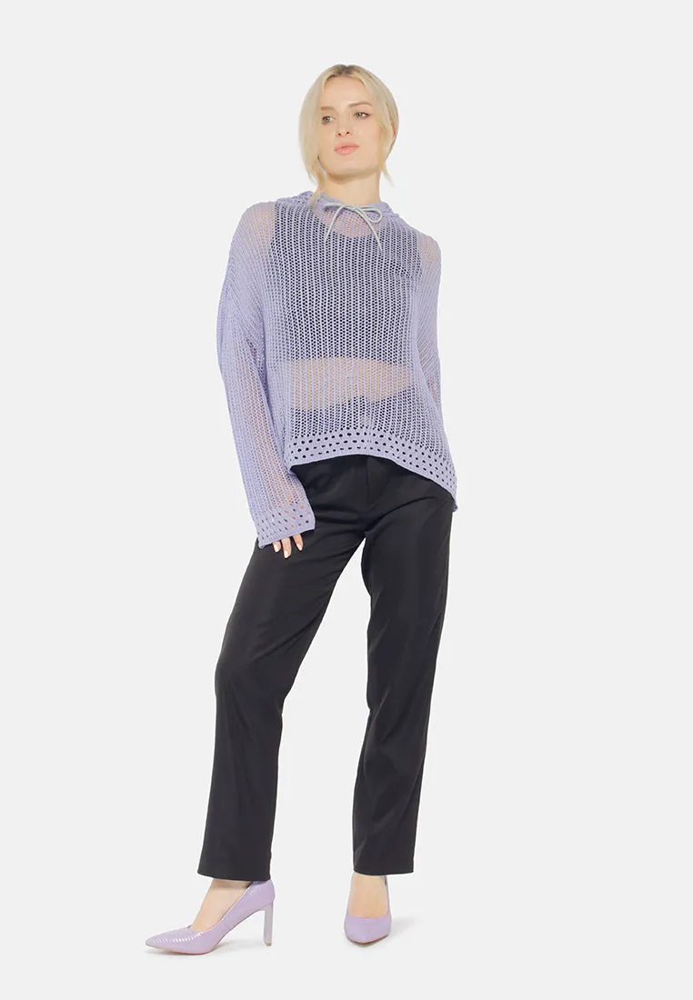 Knitted Hoodie