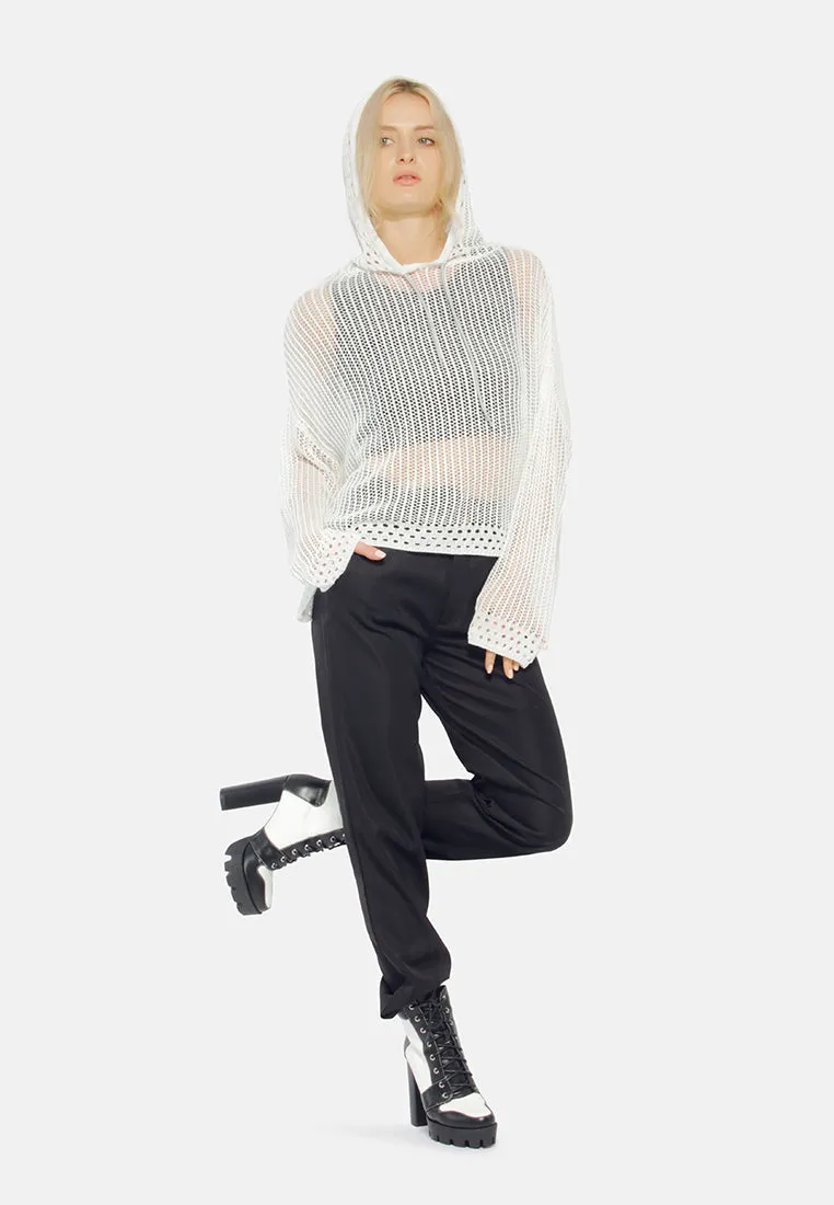 Knitted Hoodie