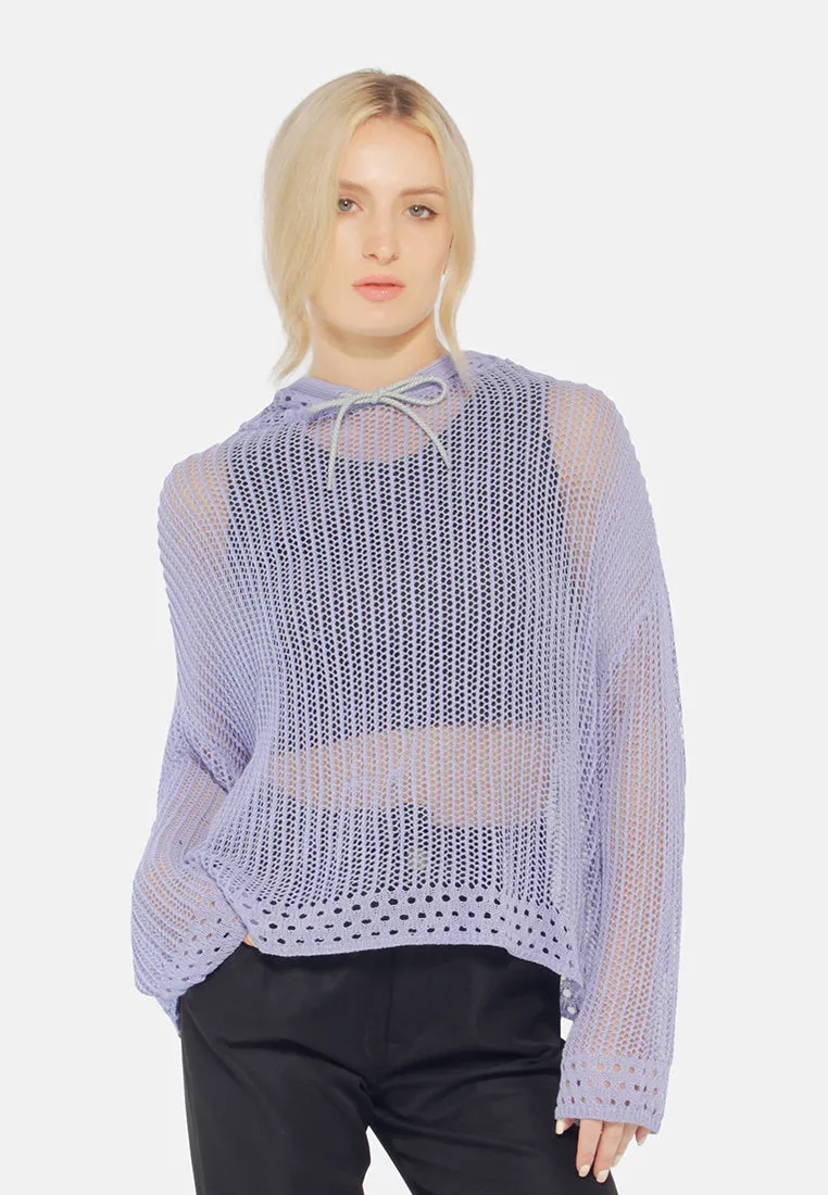 Knitted Hoodie