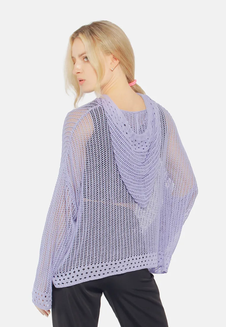 Knitted Hoodie