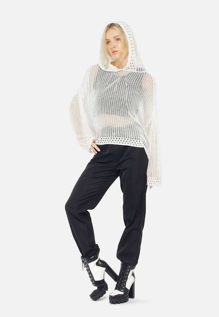 Knitted Hoodie