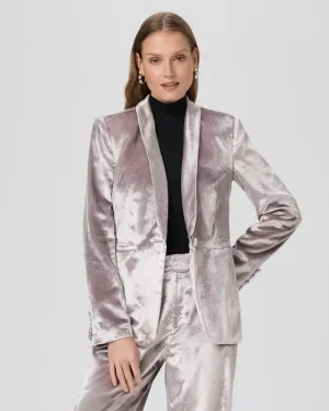 Kriselle Blazer in Pewter Velvet
