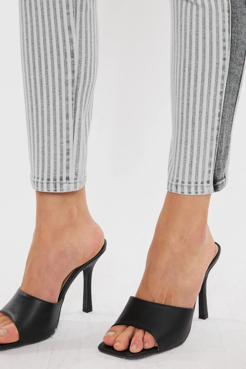 Kristin High Rise Slim Straight Leg Jeans