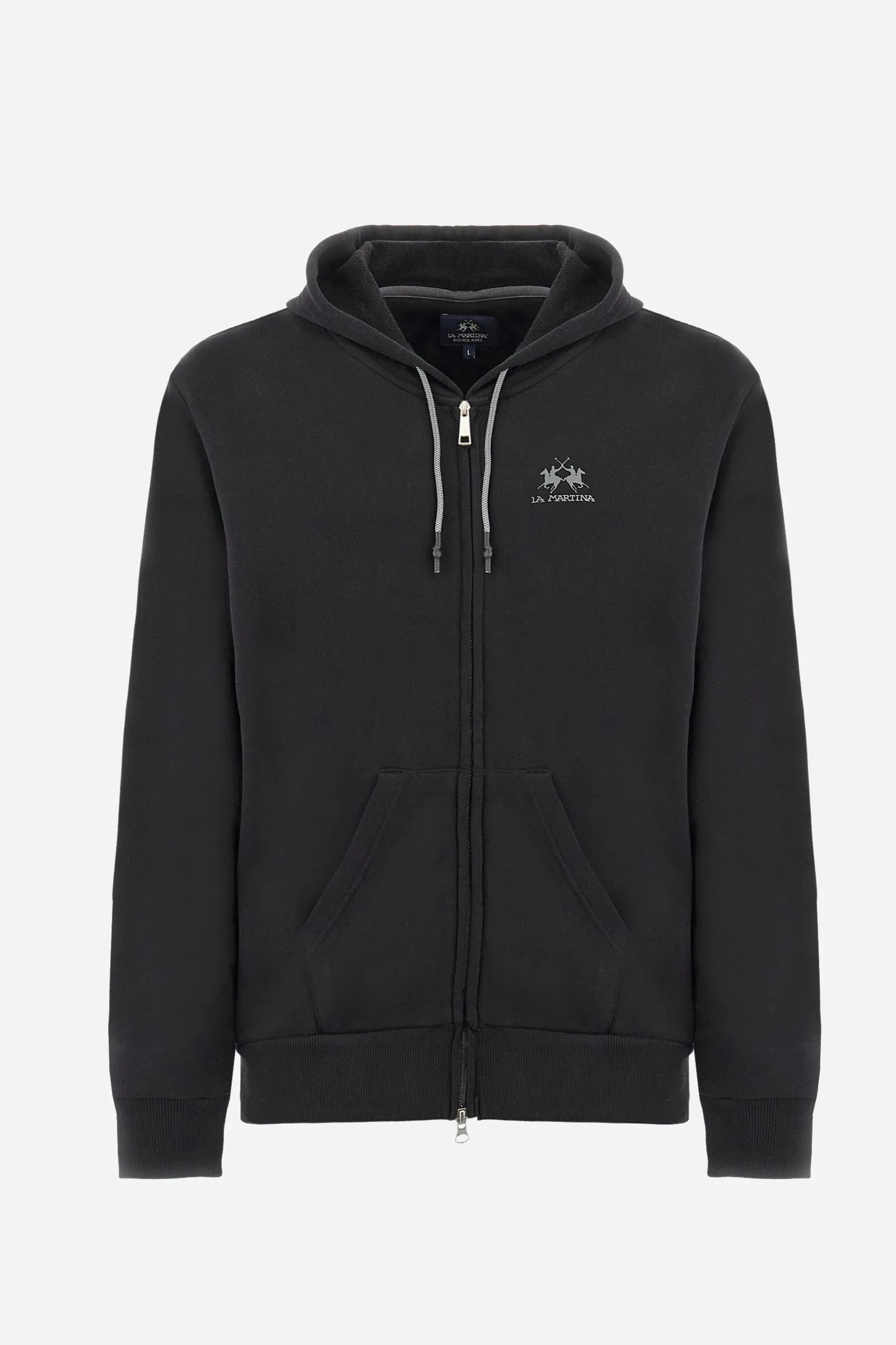 La Martina Hoodies Regular Fit in Cotton - THIAGO CCMF02-FP109