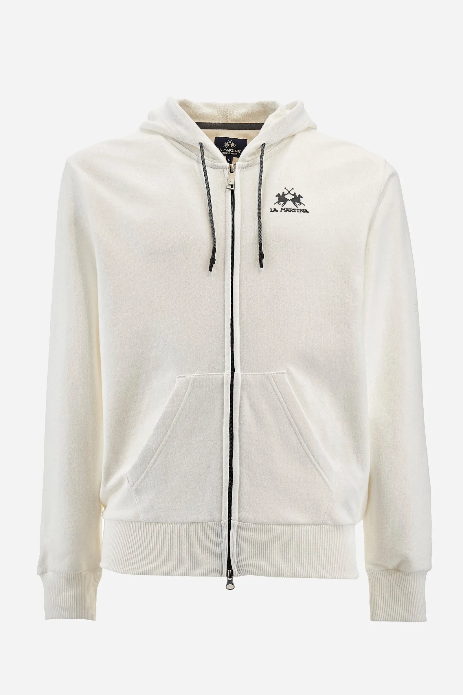 La Martina Hoodies Regular Fit in Cotton - THIAGO CCMF02-FP109