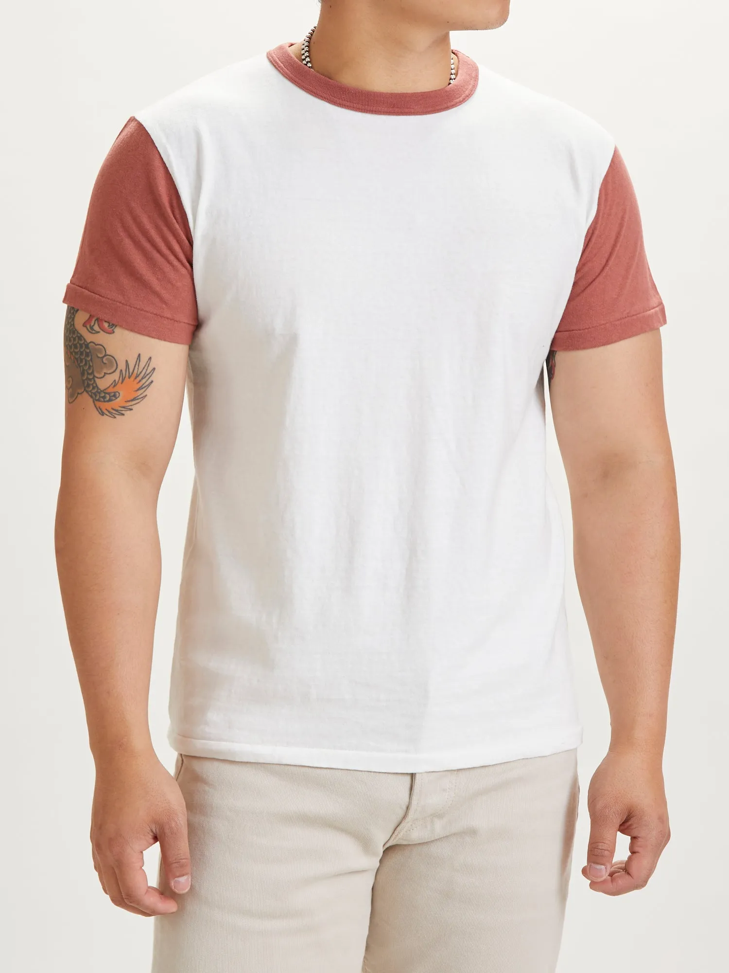 La'ie Short Sleeve T-Shirt in Spiced Apple