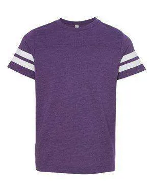 LAT Youth Fine Jersey Football T-Shirt - 6137
