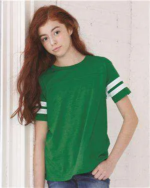 LAT Youth Fine Jersey Football T-Shirt - 6137