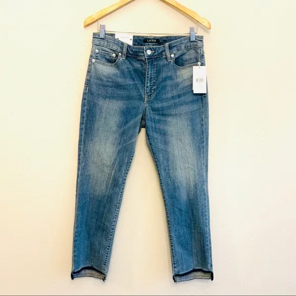 Lauren Ralph Lauren Straight Ankle Jeans/Sz:8/NWT