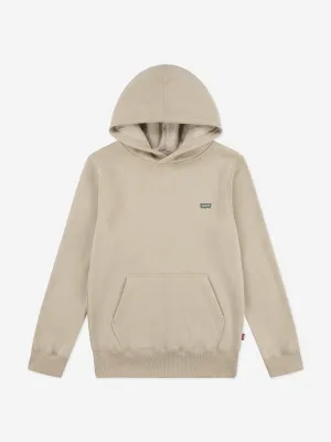 Levi's Boys Mini Batwing Hoodie in Beige