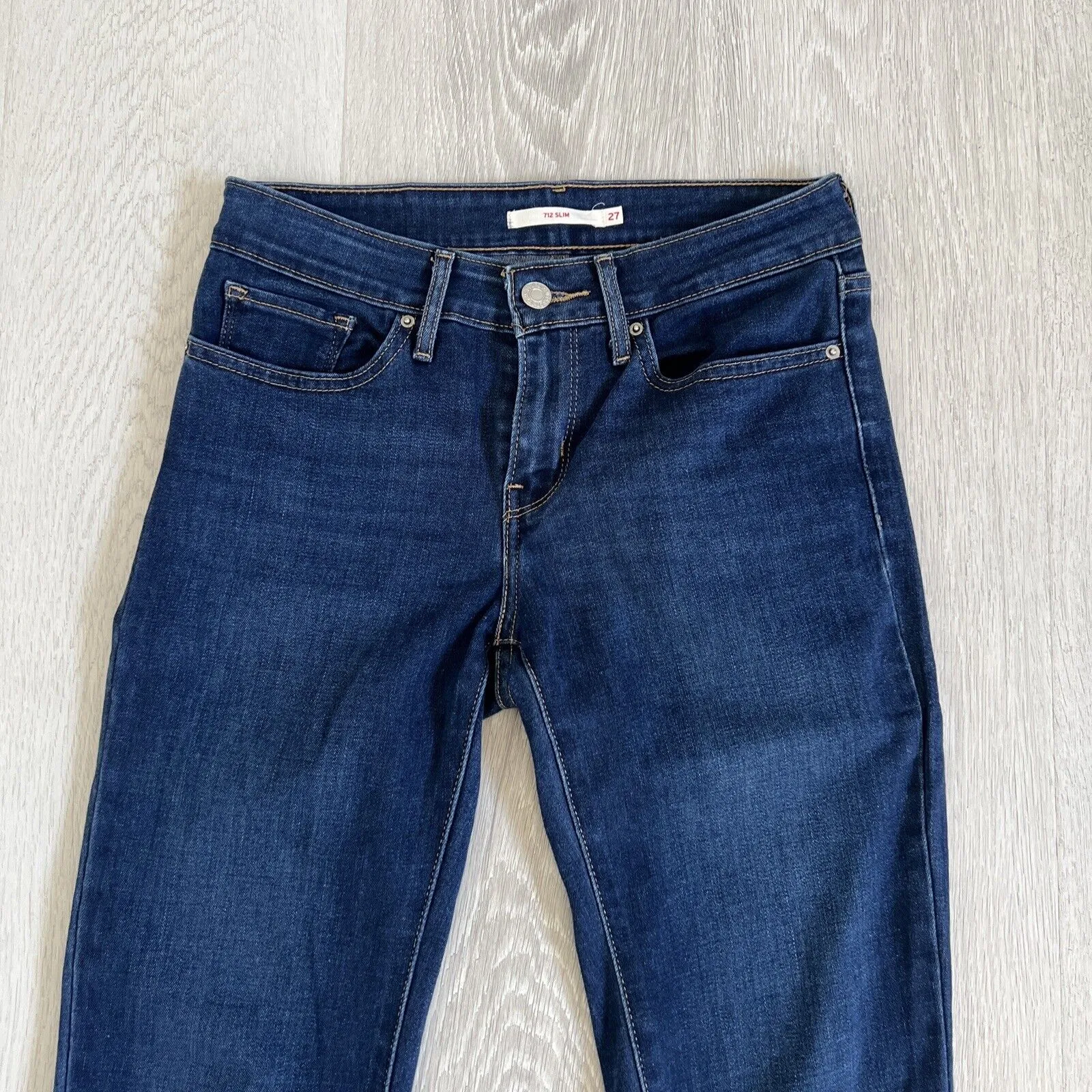 Levis Womens 712 Slim Denim Jeans Size 27