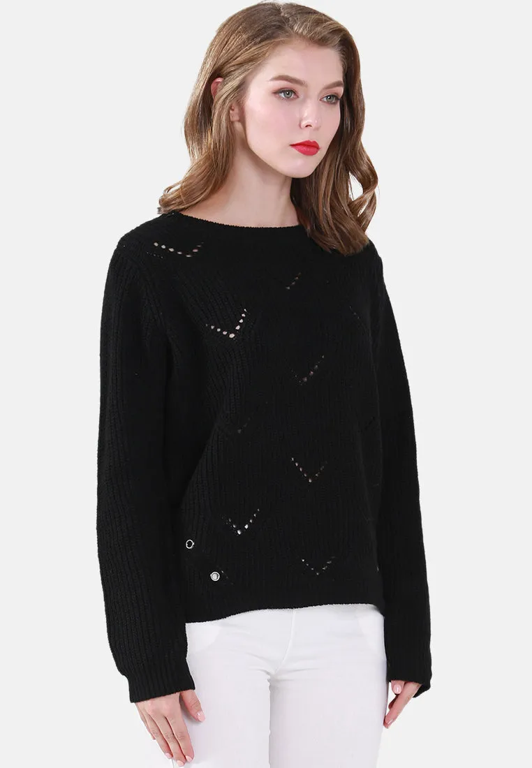 Long Sleeve Knit Sweater