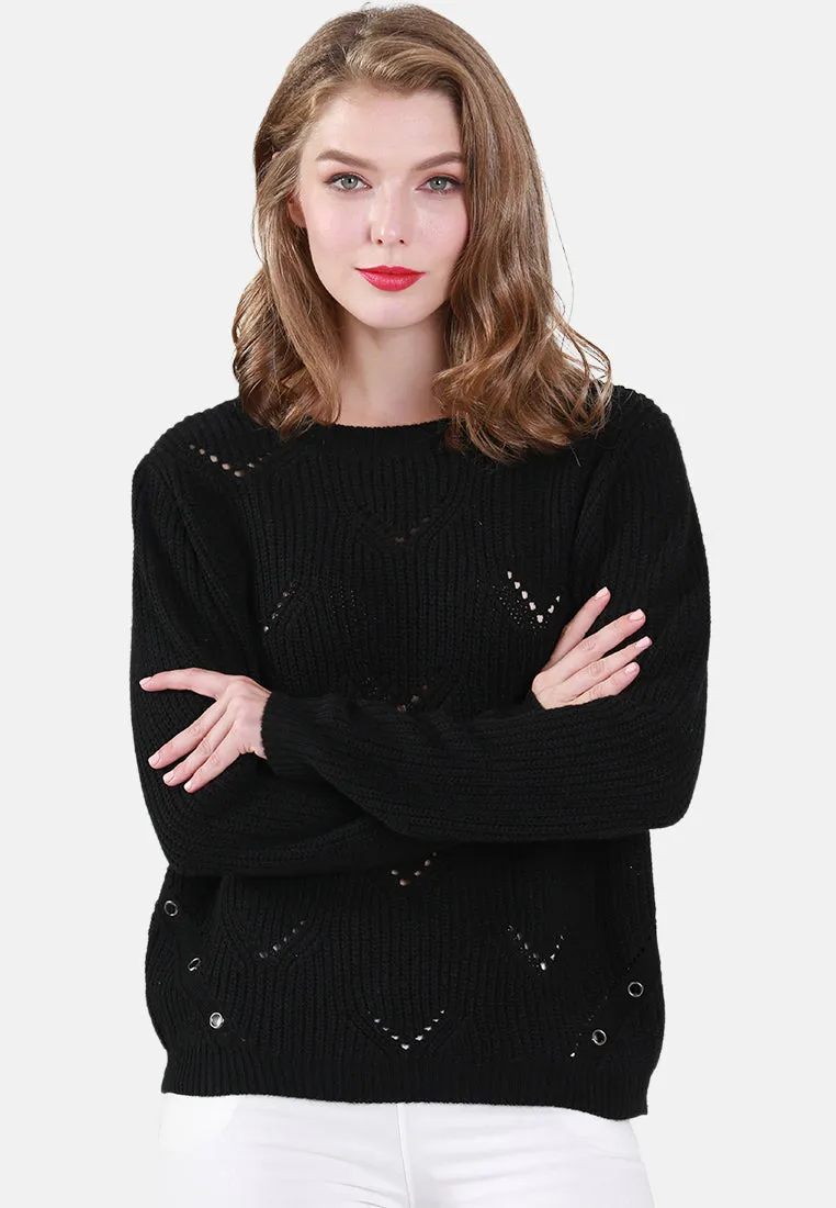 Long Sleeve Knit Sweater