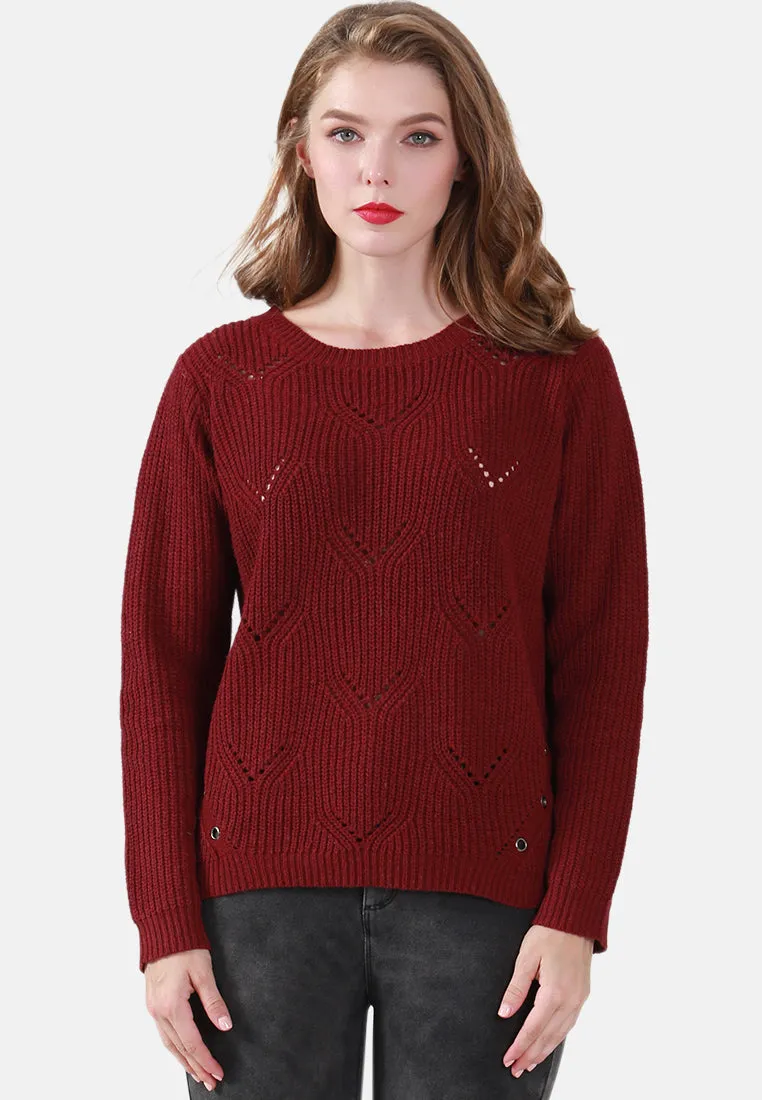 Long Sleeve Knit Sweater