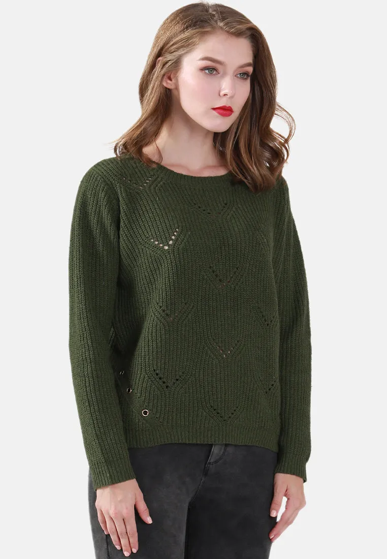 Long Sleeve Knit Sweater