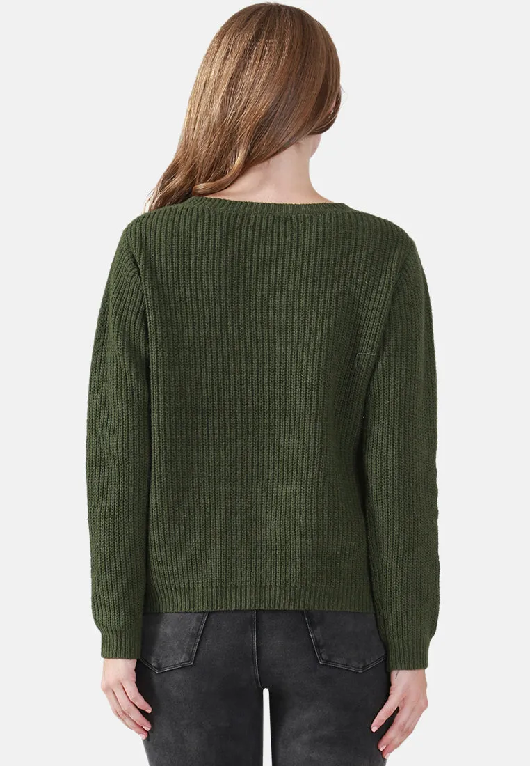 Long Sleeve Knit Sweater