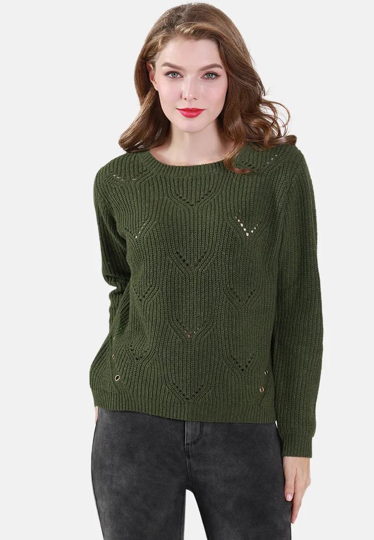 Long Sleeve Knit Sweater