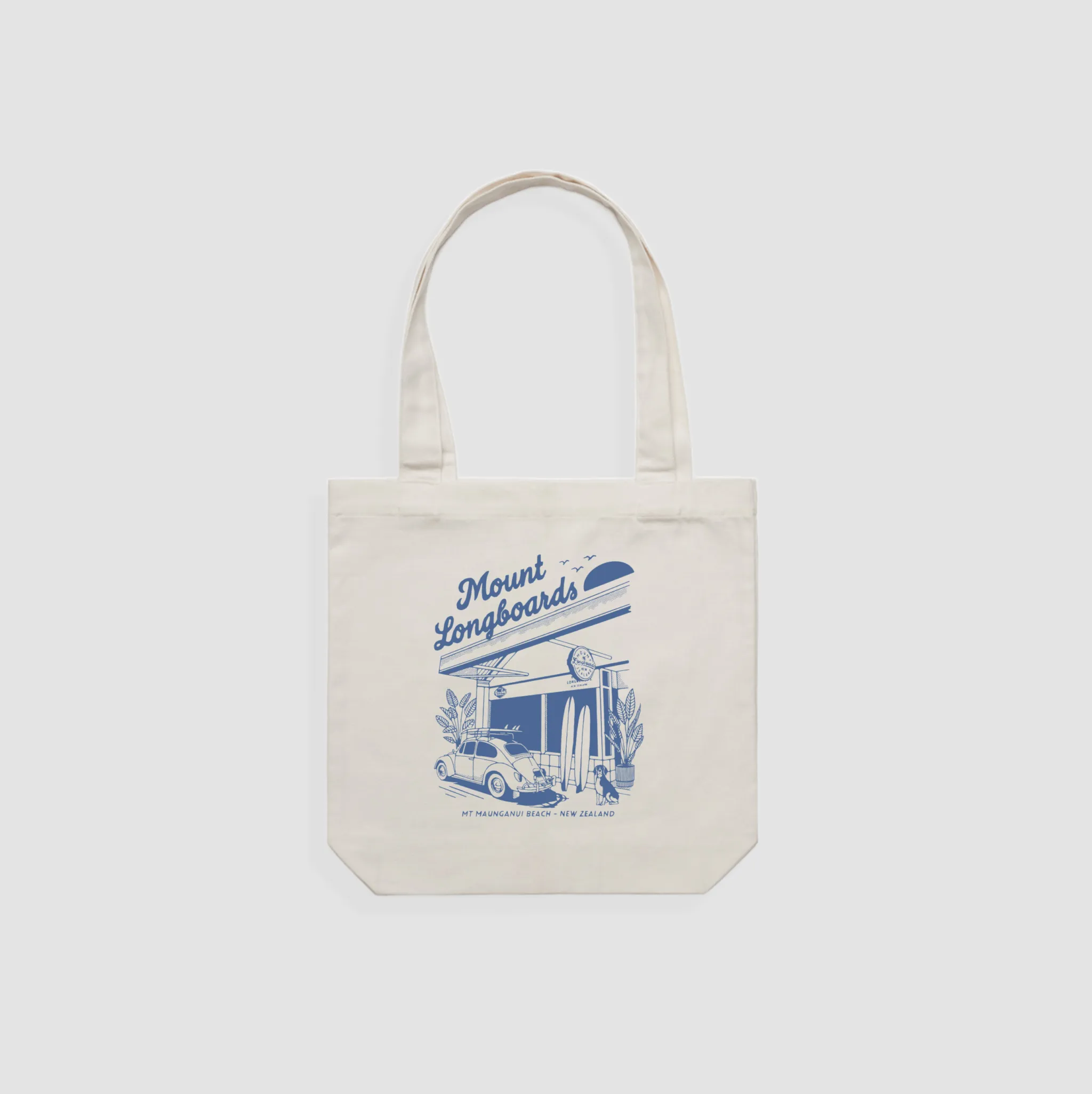 Longboards Store Tote - Natural