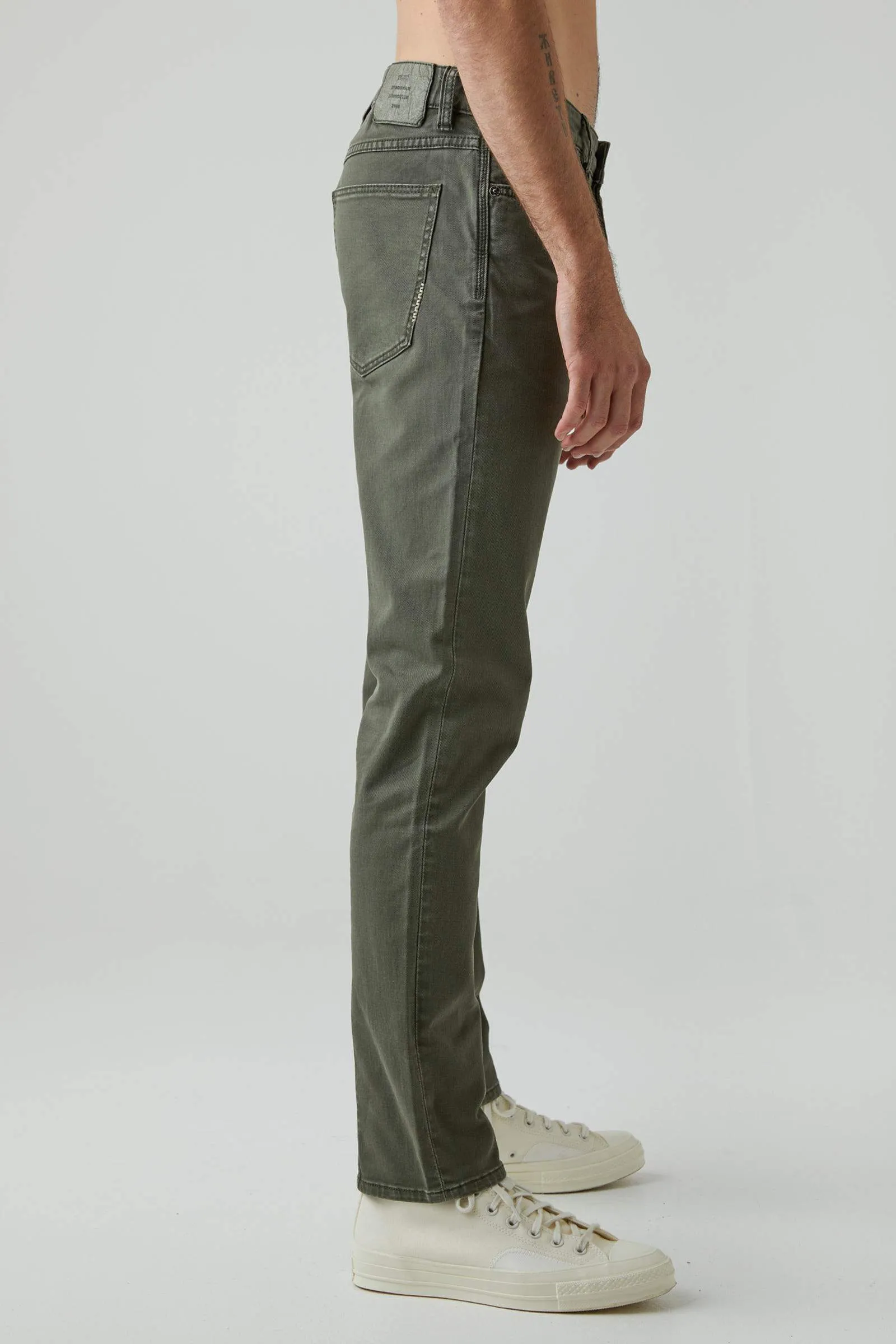 Lou Slim Twill Military