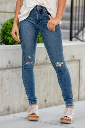 Loveland Mid Rise Tummy Control Top Skinny Regular & Plus Sizes
