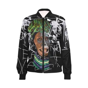 Lucy Is All Dressed Up With Nowhere To Go Women's Bomber Jacket