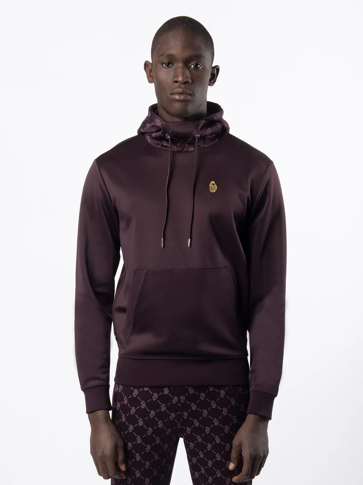 Luke 1977 M730366 Lions Share Hoodie Merlot