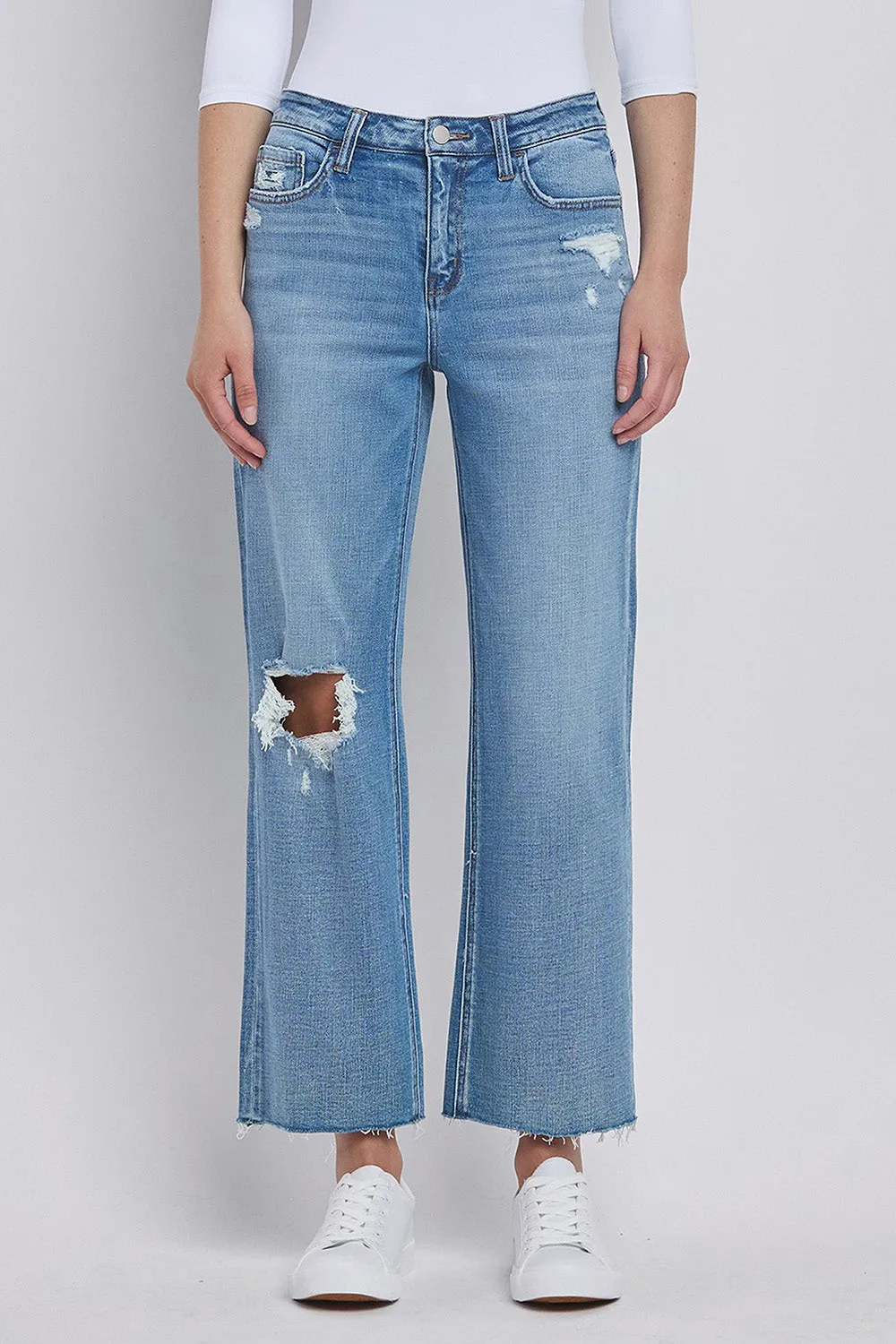 Maci High Rise Slim Jeans ( FLYING MONKEY)