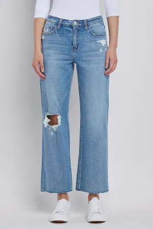 Maci High Rise Slim Jeans ( FLYING MONKEY)