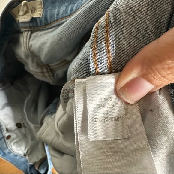 Madewell High-Rise Flare Jeans in Caine Wash