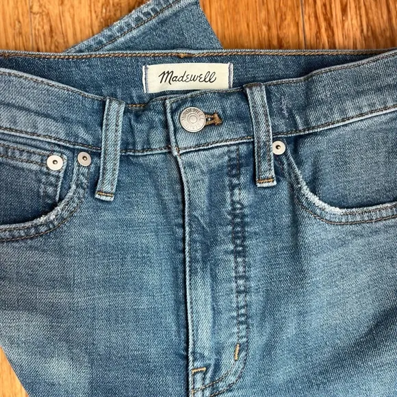 Madewell jeans slim Demi boot size 24 EUC