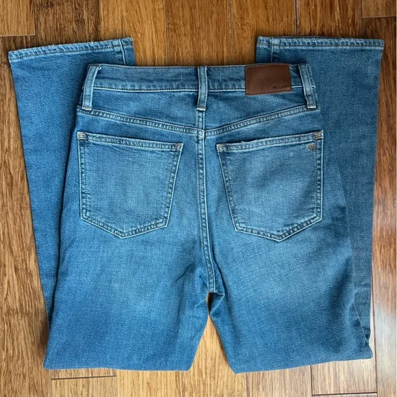 Madewell jeans slim Demi boot size 24 EUC