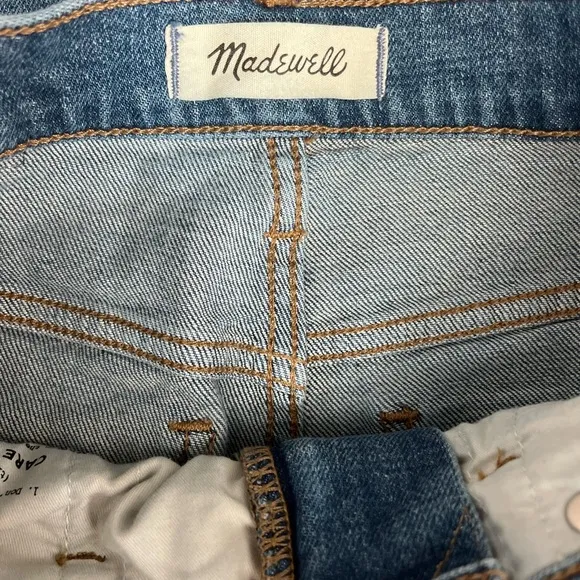 Madewell jeans slim Demi boot size 24 EUC