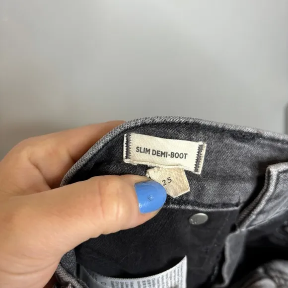 Madewell Slim Demi-Boot Jeans