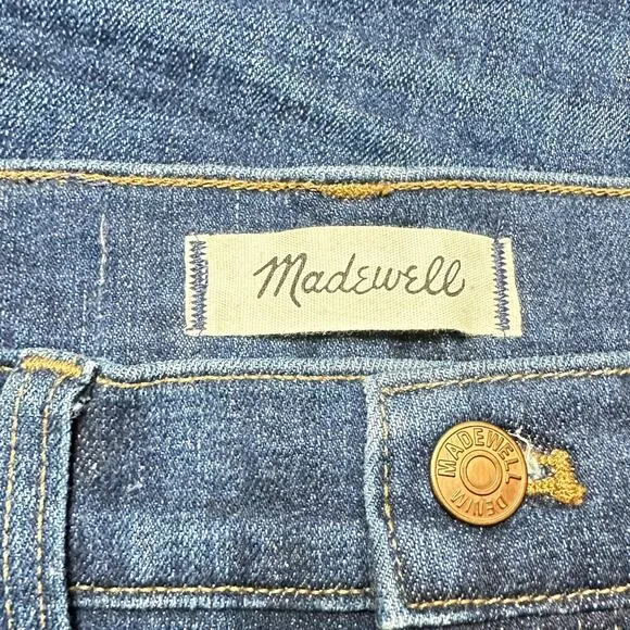 Madewell Slim Straight Jeans Hammond Wash Blue Women 27