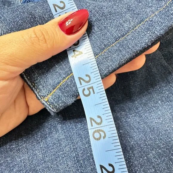 Madewell Slim Straight Jeans Hammond Wash Blue Women 27