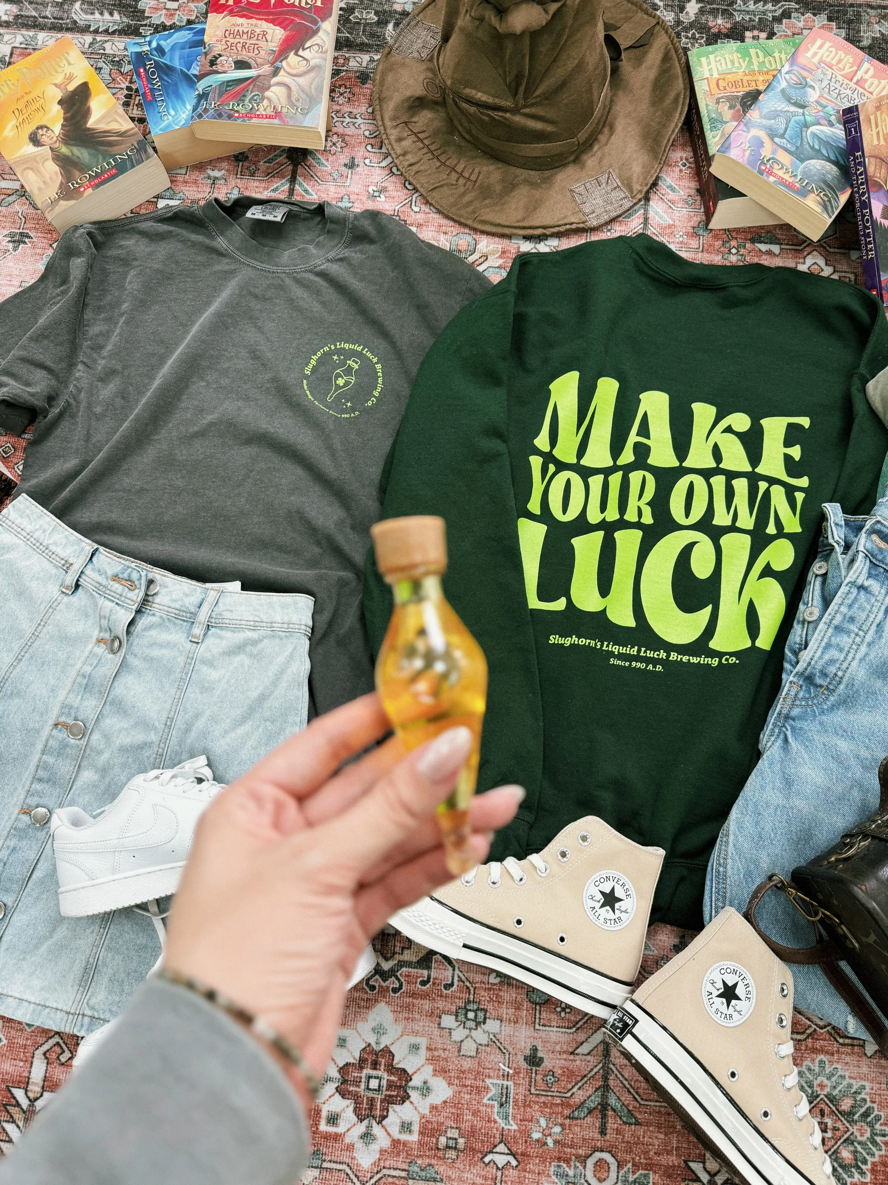 Make Your Own Luck Crewneck Sweatshirt