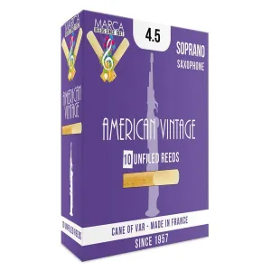 Marca American Vintage Reeds ~ 10 pack ~ Soprano Sax ~ 4.5