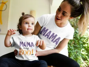 Matching Mama & Mama's Boo T-shirts
