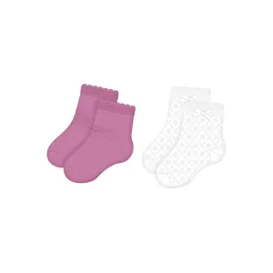 Mayoral Dressy Sock 2 pack - Orchid