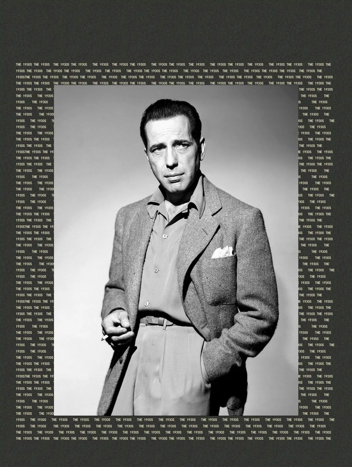 Men's 1930s Retro Herringbone Suit