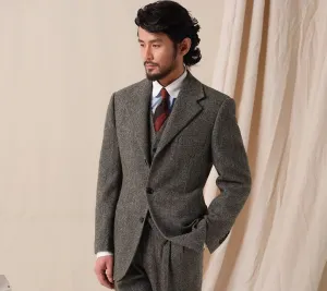 Men's 1930s Retro Herringbone Suit