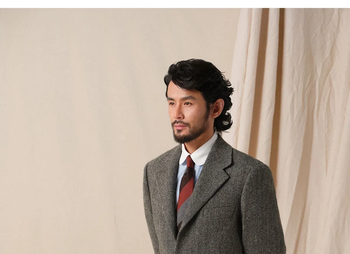 Men's 1930s Retro Herringbone Suit