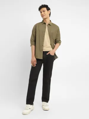 Men's 511 Black Slim Fit Mid Rise Jeans