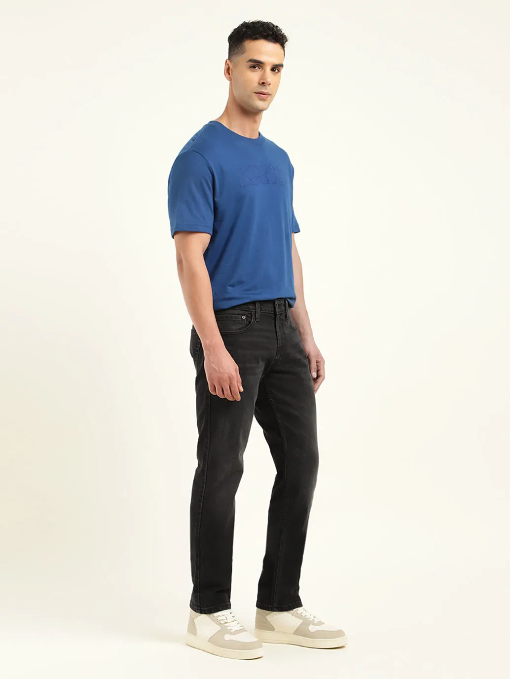 Men's 511 Black Slim Fit Mid Rise Jeans